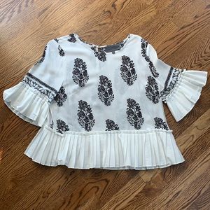 Sunday in Brooklyn Allister pleated blouse